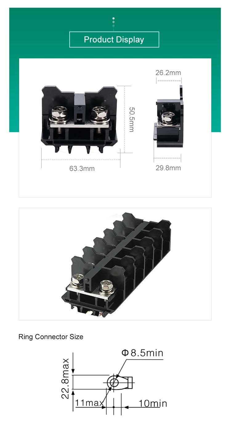 SN-100W FUJI Barrier Terminal Block for Ring Connector