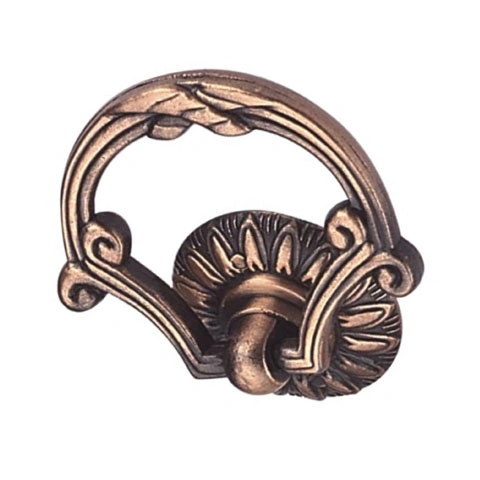 Factory Supply Antique Copper Zinc Alloy 42mm Ring Hanlde Drawer Handle