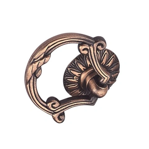 Factory Supply Antique Copper Zinc Alloy 42mm Ring Hanlde Drawer Handle