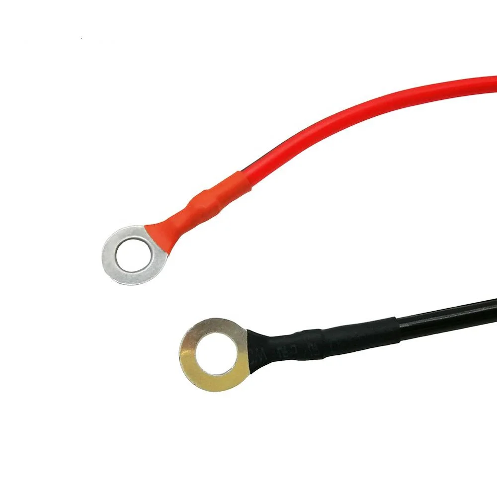 SAE to O Ring Terminal Connectors Harness Wire Quick Disconnect Wiring for Motorcycle Car Battery Charging Cable