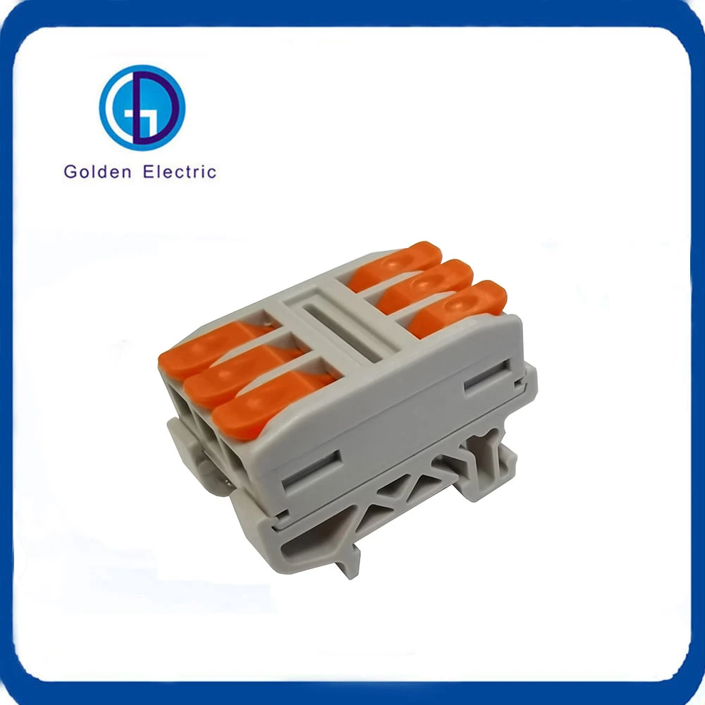 3 Pin 5mm Pitch PCB Screw Mount Type Terminal Block Connector
