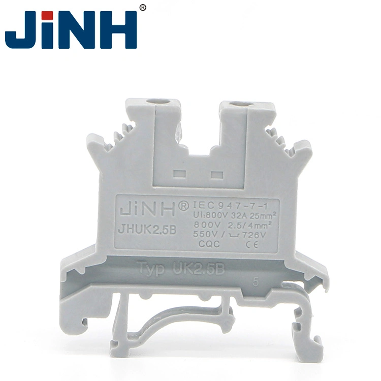 Universal Panel Mount Screw Terminal Block PCB DIN Rail Wiring Connector Terminals UK Series