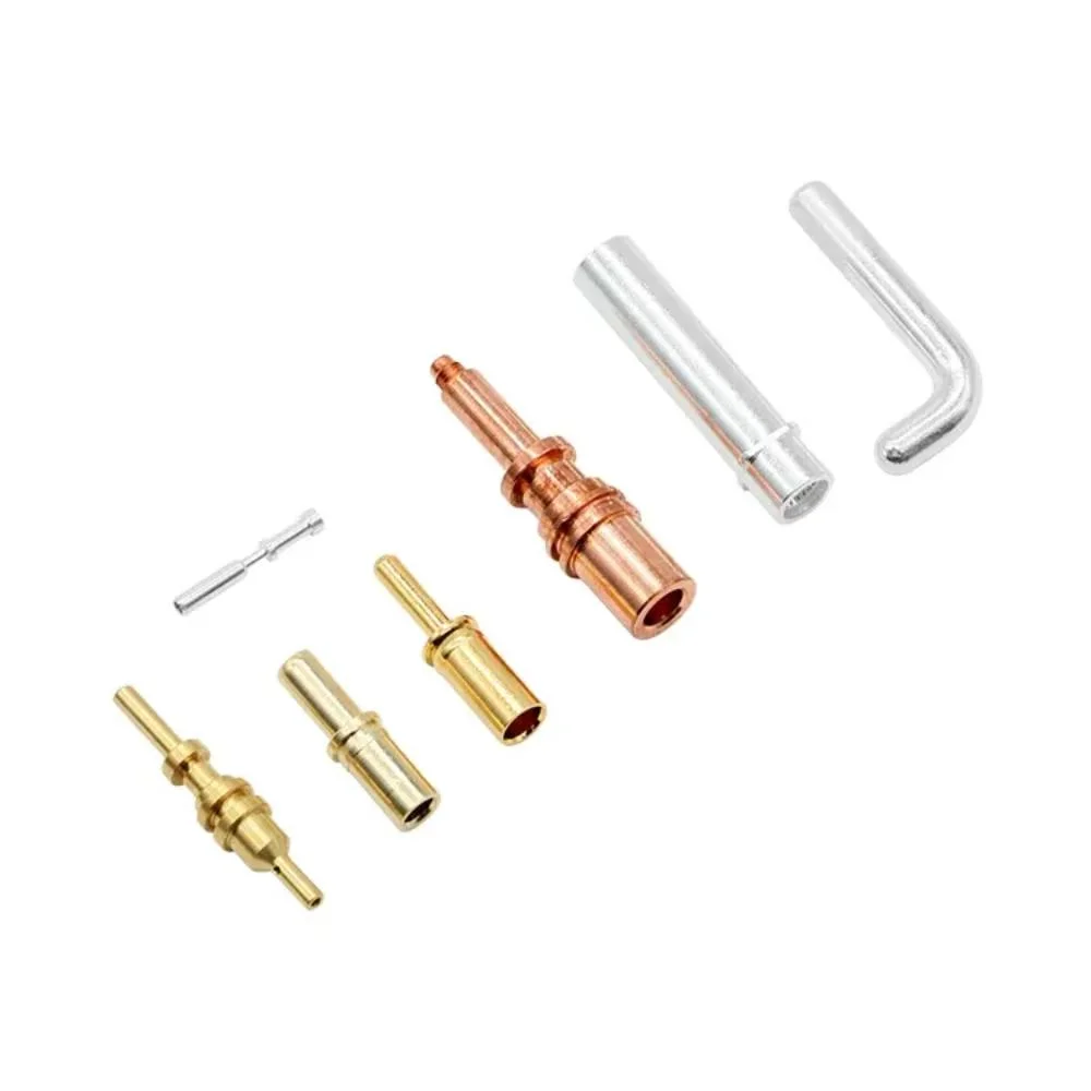 Precision Gold Turned Part PCB Pin Terminal Receptacle for Connector