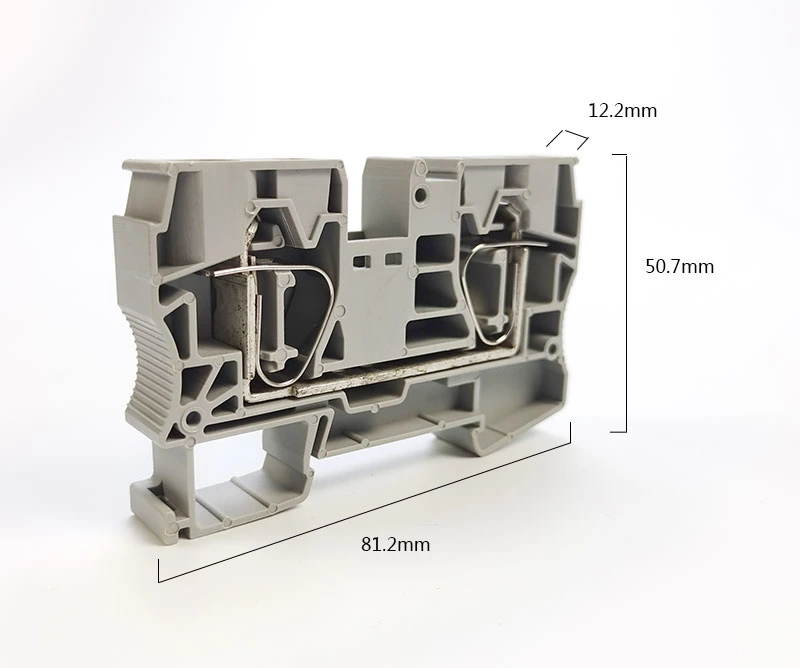 16mm Inline Self-Locking High Current St-16 Spring Wiring Terminal Block