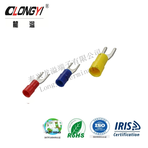 Nylon-Insulated Spade Terminals Copper Tube Crimp Lugs with UL Ce