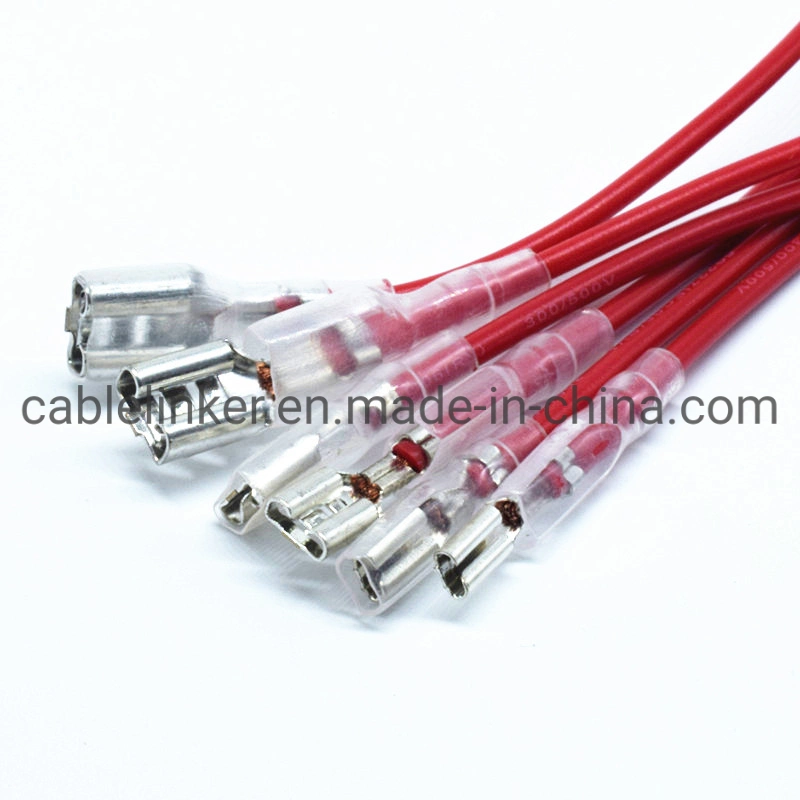 2.8mm 4.8mm 6.3mm Insertion Spring Blade with Terminal Wire Block