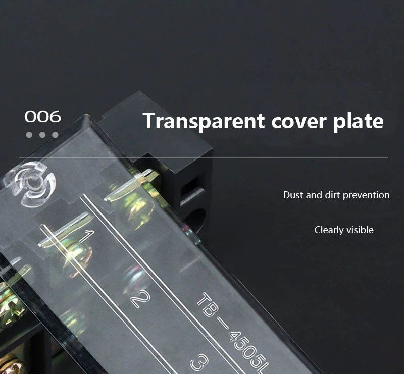 Distribution Box Connector Fixed Terminal Block Tb-4504 Current Terminal