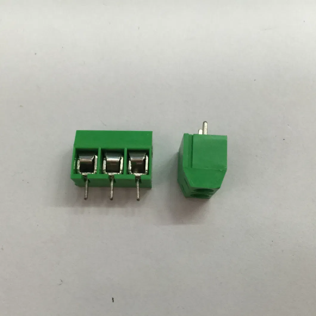 5.0mm Pitch 2p-4p Screw Type PCB Connectors Terminal Blocks