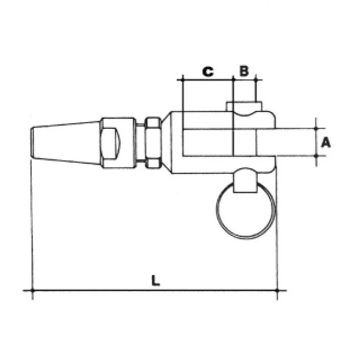 Professional Manufacturer Stainless Steel AISI316 Wire Rope Swift Fork Terminal