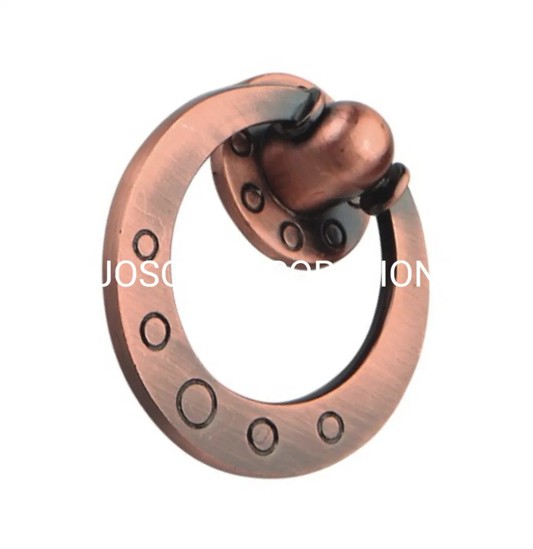 Fashion Zinc Alloy Ring Handle Antique Copper Handle Furniture Handle