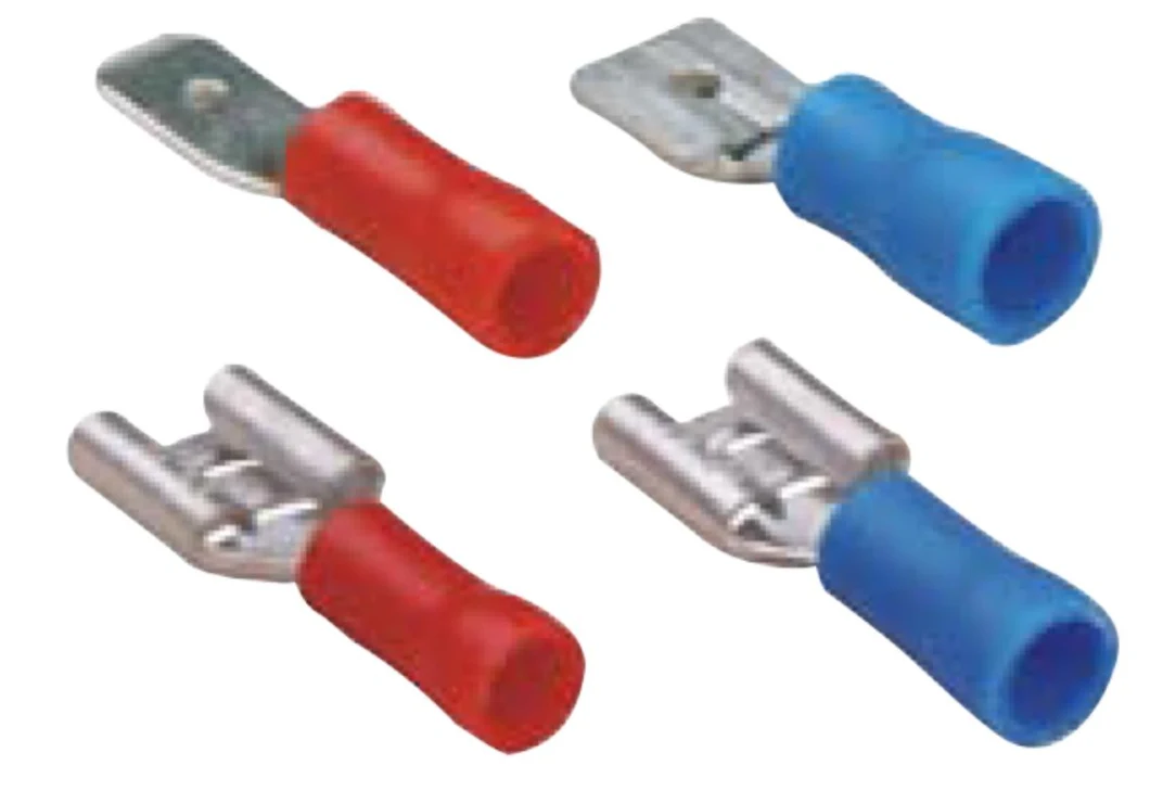 Siron Electrical Wire Crimp Terminals Insulated Spade Butt Connectors Red Yellow Blue Cable Lug