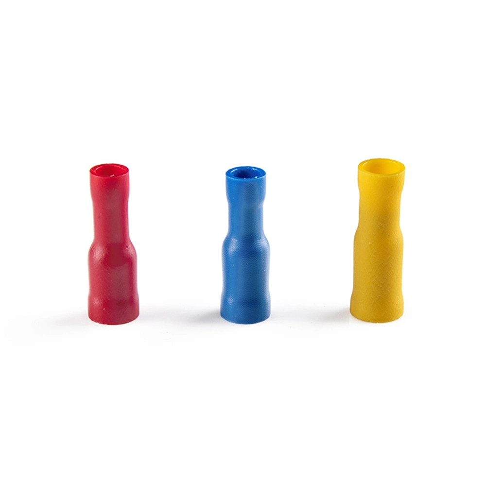 Frd Series Red Blue Yellow Full/Fully Socket PVC Insulation Female Socket Bullet Shaped Wire Terminal