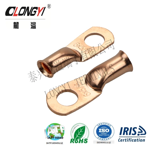 AWG Series Copper Tube Ring Terminals Cable Lugs Longyi