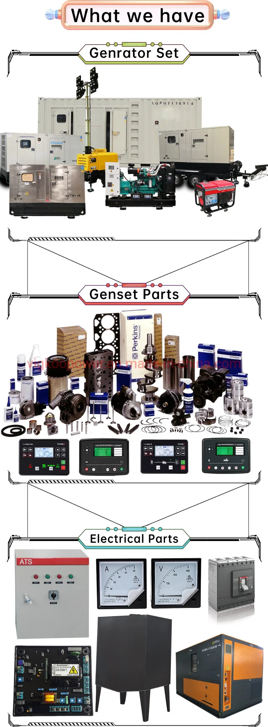 Deepsea Controller Gtr168 Diesel Generator Part Distribution Box Control Electric panel Circuit Board Auto Start ATS Controller