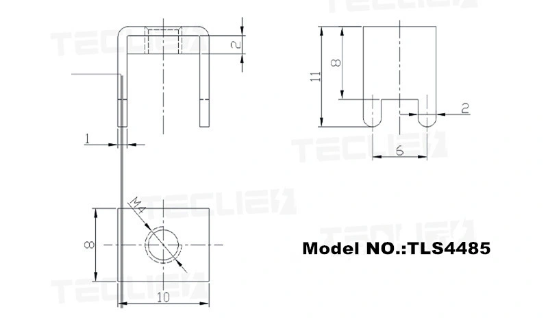 50A Solder Copper Terminal, PCB Wire Connector M4 Screw Terminal Block, Big Current Pressure Riveting Nut Terminal