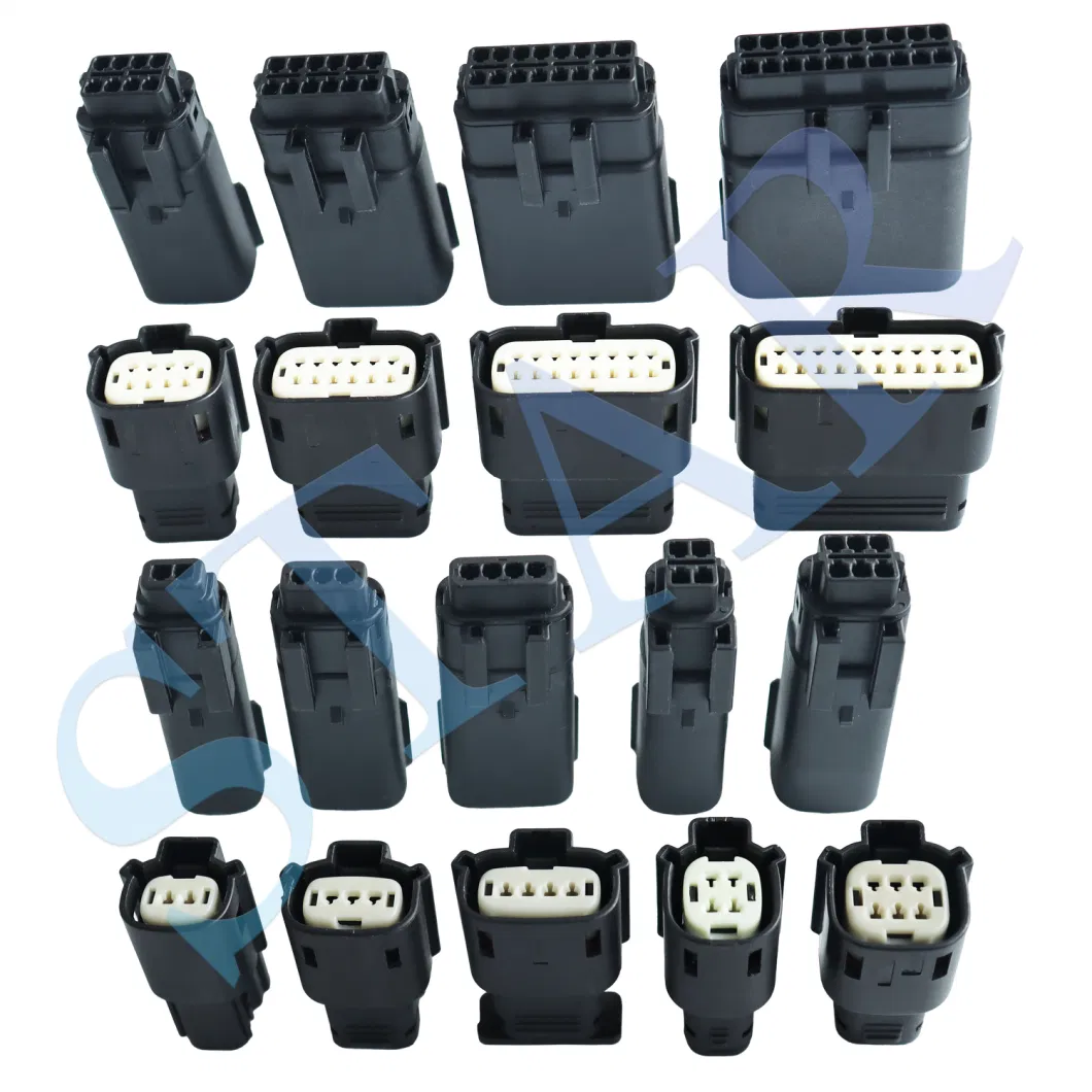 PCB Connector Dt13-2pb Automotive Waterproof Deutsch Connector Male and Female Terminal Right Angle Pin Dt13-4pb Dt13-6pb Dt13-8pb Dt13-12pb