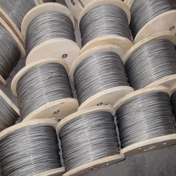 Steel Cable for Control Cable / Stainless Steel Cable Wire Rope