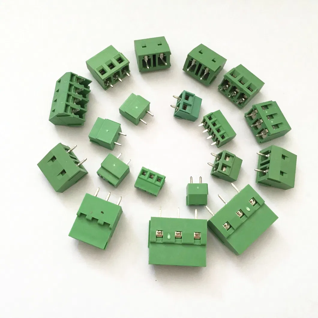 3.5mm Pitch 2 Pin Way Straight PCB Screw Terminal Block