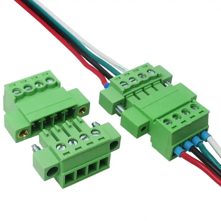 in-Line 150V 6A 2.54mm Pitch Screw Type PCB Terminal Block