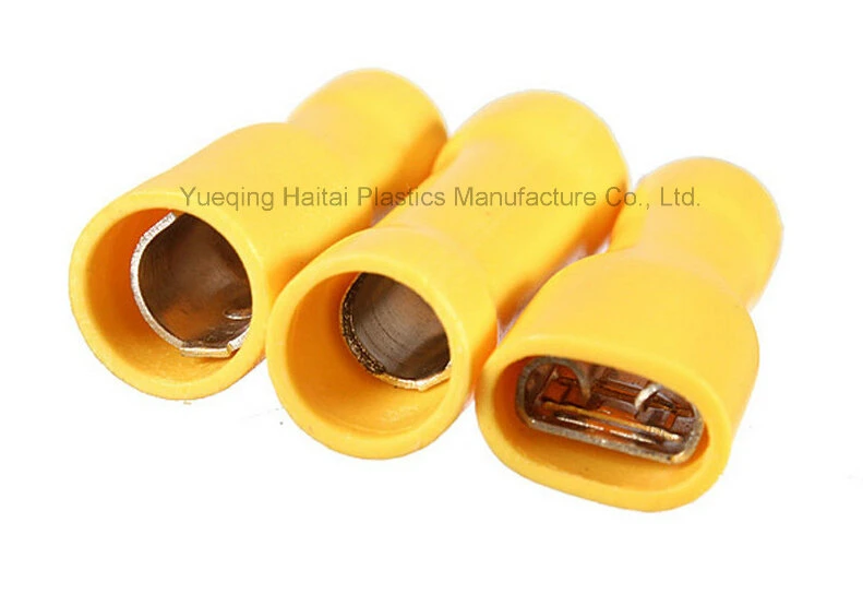 1200PCS Wire Crimp Connector Copper Brass Insulated Terminal 10AWG Assortment Spade Male Ends