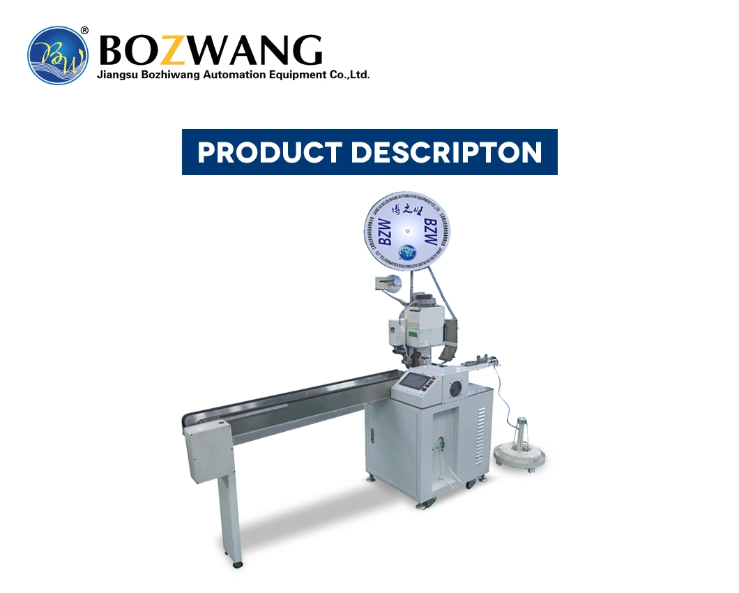 Automatic Flag Terminal Crimping Machine