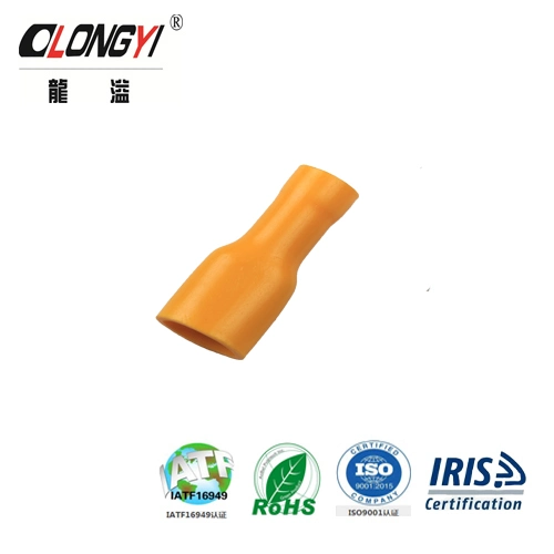 Fully Insulated Female Connectors RF250f Insulated Terminal Production