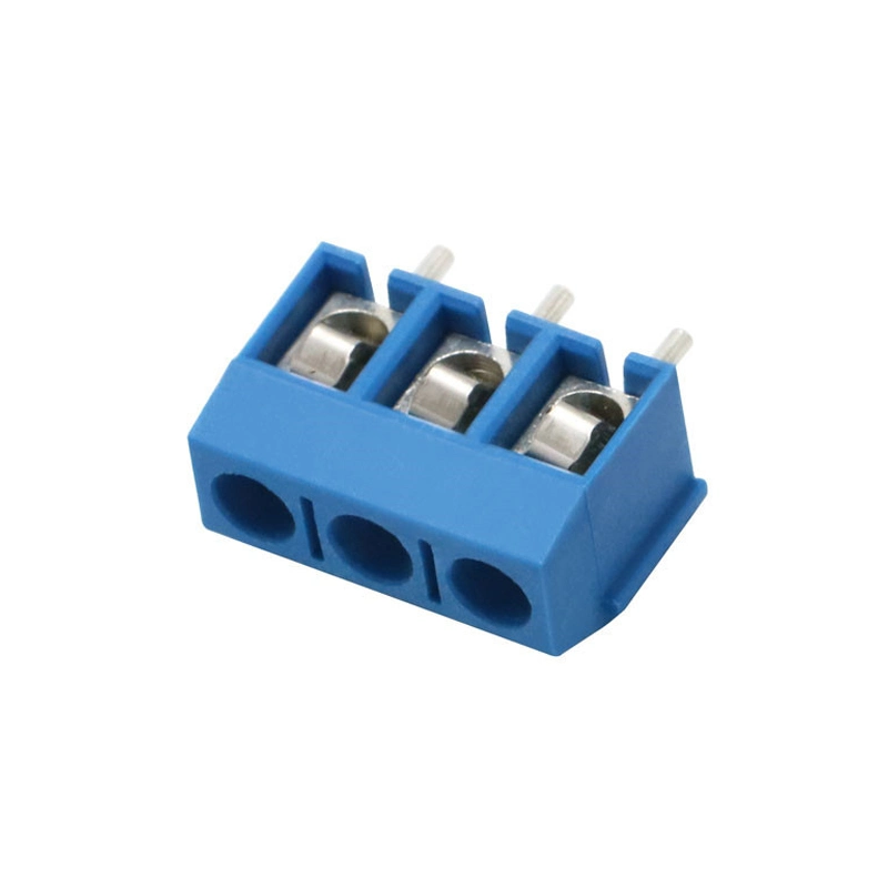 Factory Supply 5mm 3POS Terminal Block Connector 301V-3p PCB Screw Mount Terminal Block