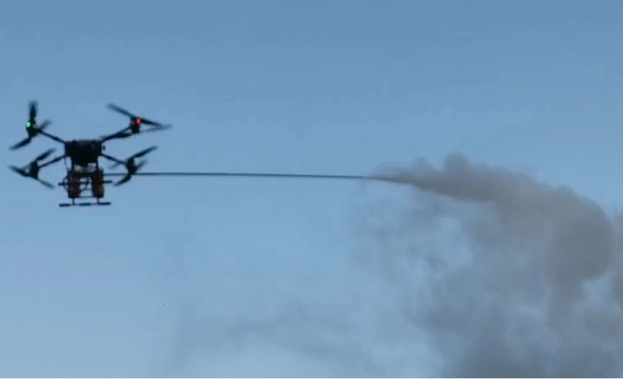 Fire Extinguishing Unmanned Aerial Vehicle (UAVS)