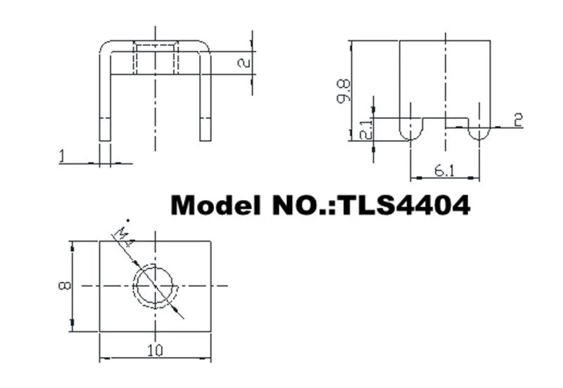 Welding Terminal Hot Selling M4 Brass/T2 Red Copper Tinned 4 Pins PCB Wire Connector Screw Soldering Terminal Multi-Scenario