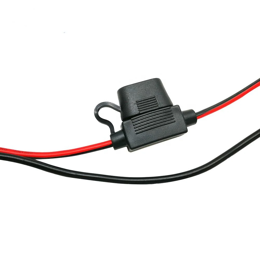 SAE to O Ring Terminal Connectors Harness Wire Quick Disconnect Wiring for Motorcycle Car Battery Charging Cable