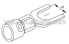 High Quality Sv Insulated Spade Crimp Terminal Connector