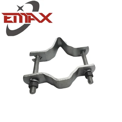 Hot DIP Galvanizing Metal Clamp for Pole Line Fixing
