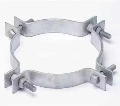 Factory Hot DIP Galvanized Pole Clamp for Transmission Line Fitting