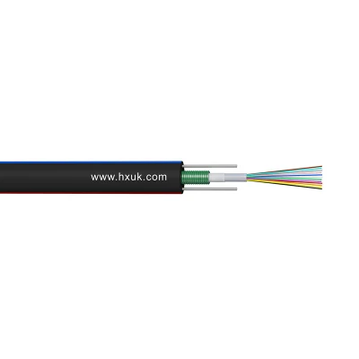Custom GYXTW 4/6/8/12 Core Aerial/Duct/Underground Unitube Fiber Optic Cable