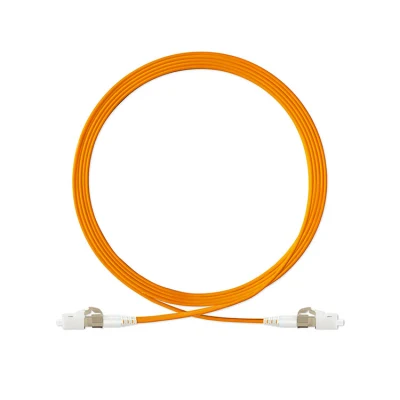 LC Upc to Sc Upc Duplex 2.0mm PVC (OFNR) Om4 Multimode Fiber Optic Patch Cable