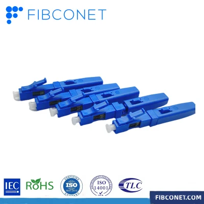 FTTH LC Upc Simplex Fast Fiber Optic/Optical Quick Connector