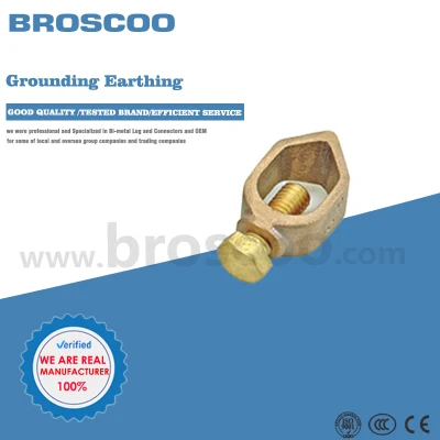 Rod to Cable Clamp C Type Copper Grounding Earthing Accessories