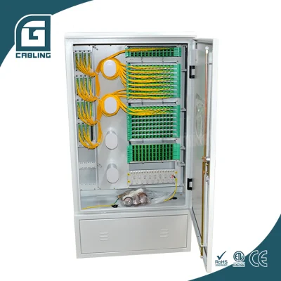 Gcabling 288c Fiber Cabinet IP65 Waterproof Network Fiber Optical Telecom Cabinet