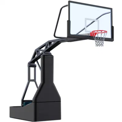 Manual Hydraulic Basketball Hoop Basketball Stand Basketball Equipment Fiba Ncaa Basketball Set