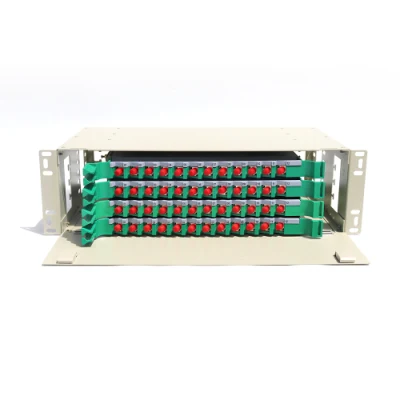 Kolorapus FTTH 48 Core FC Fiber Optic Patch Panel Termination Box ODF
