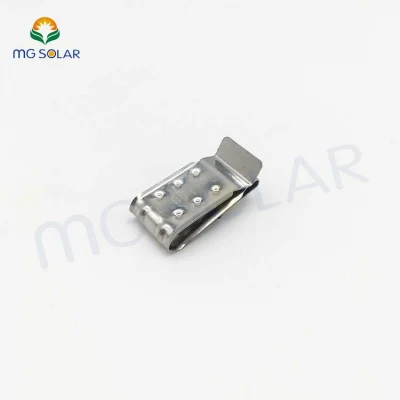 Stainless Steel SUS304 Solar Panel Cable Clamps Bonded Jumper Photovoltaic Cable Clamps