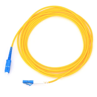 FTTH Optic Fiber Armored Patch Cord 2.0 3.0mm LC Sc Indoor Fiber Optical Cable Jumper