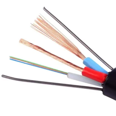 Wooden Drum Singlemode, Multimode FTTX FTTH Self-Supporting Fiber Optic Cable