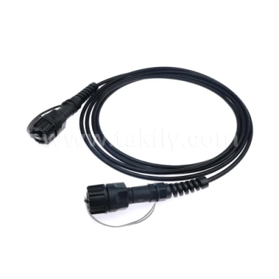 Fiber Optic Cable Patchcord Sm/mm 8/12/24f Odva-MPO/MTP Waterproof Patch Cord Customizable