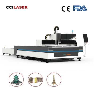 Heavy Industrial 1kw 1500W 2000W Fiber Metal Sheet Laser Cutting Machine Optic Equipment