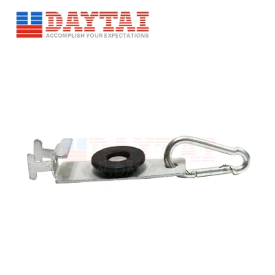 Plastic and Stainless Steel Material High Tension Cable Clamp