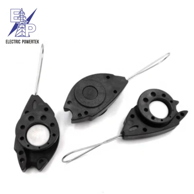 FTTX Fish Type FTTH Self-Adjustable Fiber Drop Cable Anchor Clamp Tension Suspension Clamp