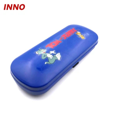 Inno-S003 Manufacturer Wholesale Euro Design Cheap Plastic Glasses Case, Custom Logo Eco-Friendly
