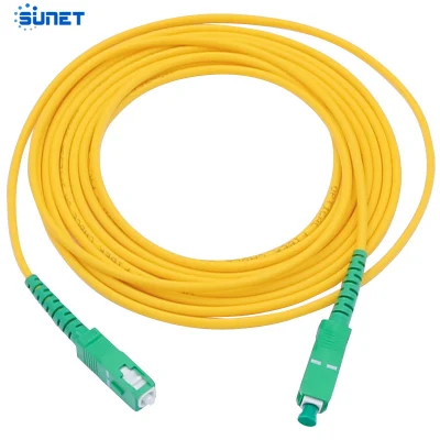 Fiber Optic Pigtail Sc/LC/FC/St Connector APC Upc Singlemode Multimode Patch Cord Cable