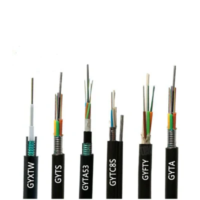 Indoor FTTB / FTTX Optic Fiber Optic Drop Cable to Home Internet Cables Cables